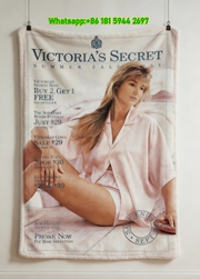 Victoria's Secret 1992 Summer Sale Flannel Throw Blanket V075